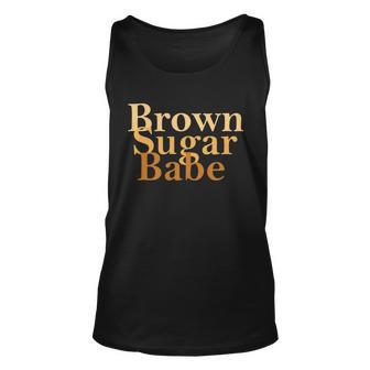 Brown Sugar Babe Unisex Tank Top - Monsterry DE