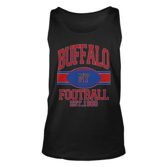Buffalo New York Football Classic Logo Fan Unisex Tank Top - Monsterry DE