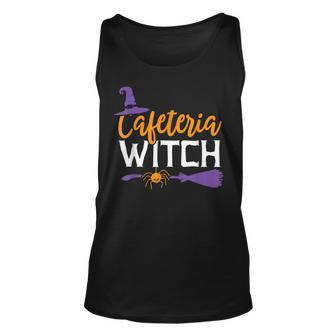 Cafeteria Witch Funny Lunch Lady Halloween School Teacher Unisex Tank Top - Seseable