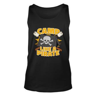 Camp Like A Pirate Unisex Tank Top - Monsterry UK
