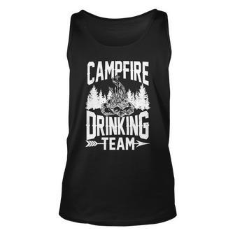 Campfire Drinking Team Tshirt Unisex Tank Top - Monsterry