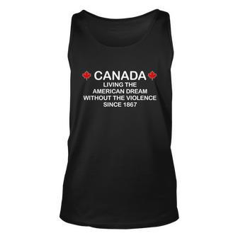 Canada Shirt From The Pentaverate Unisex Tank Top - Monsterry