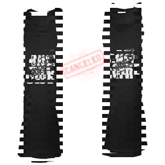 Cancel Culture Canceled Stamp Unisex Tank Top - Thegiftio