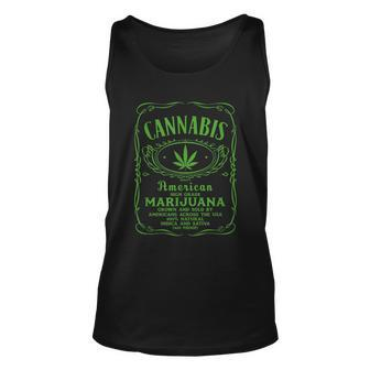 Cannabis Tshirt Unisex Tank Top - Monsterry CA