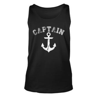 Captain Anchor Tshirt Unisex Tank Top - Monsterry CA