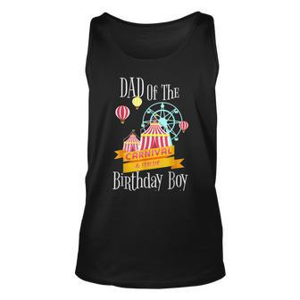 Carnival Dad Of The Birthday Boy Party Fair Outfit Men Women Tank Top Graphic Print Unisex - Thegiftio UK