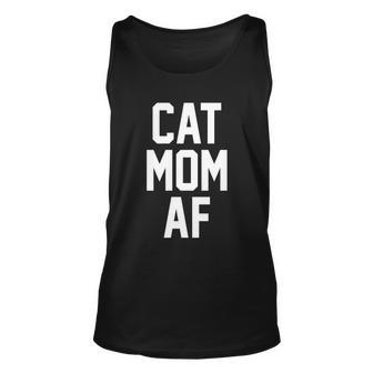Cat Mom Af Gift For Cat Moms Of Kitties Unisex Tank Top - Monsterry