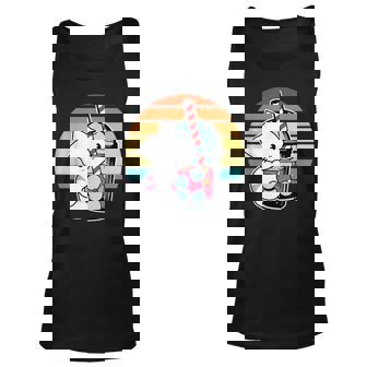 CatBobaTeaBubbleTea Anime Kawaii Neko Men Women Tank Top Graphic Print Unisex - Thegiftio