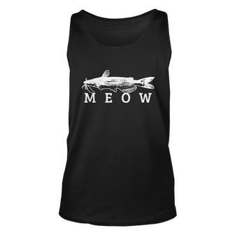 Catfish Meow Funny Catfishing Fishing Fisherman Gift Unisex Tank Top - Monsterry