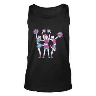 Cheering Cheer Squad Cheerleading Practice Cheerleader Meaningful Gift Unisex Tank Top - Monsterry UK