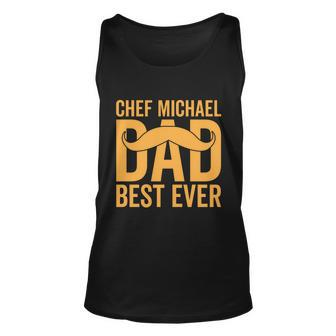 Chef Michael Dad Best Ever V2 Unisex Tank Top - Monsterry DE