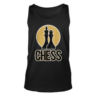 Chess Design For Men Women & Kids - Chess Unisex Tank Top - Seseable