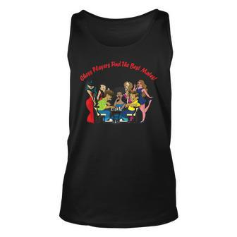 Chess Players Find The Best Mates Chess Unisex Tank Top - Seseable