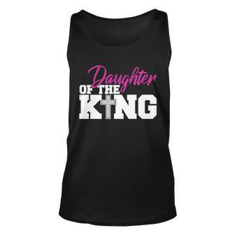 Christian Faith - Daughter Of The King Tshirt Unisex Tank Top - Monsterry UK