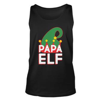 Christmas Papa Elf Unisex Tank Top - Monsterry UK