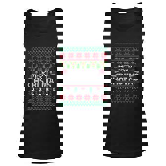 Christmas Sweater Funny Christmas Graphic Design Printed Casual Daily Basic Unisex Tank Top - Thegiftio