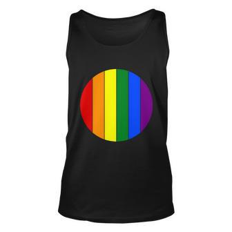 Circle Lgbt Gay Pride Lesbian Bisexual Ally Quote Unisex Tank Top - Monsterry UK