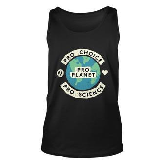 Climate Change Environmentalist Earth Advocate Pro Planet Unisex Tank Top - Monsterry
