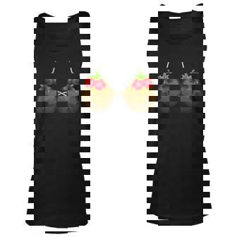 Coconut Summer Coconuts Bra Halloween Costume Funny Men Women Tank Top Graphic Print Unisex - Thegiftio UK