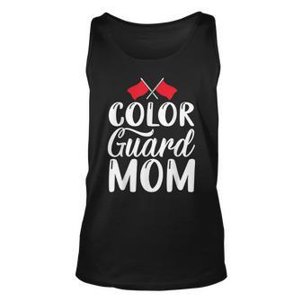 Color Guard Mom Funny High School Color Guard Flag V2 Unisex Tank Top - Thegiftio UK