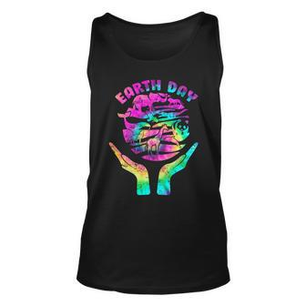 Colorful Retro Earth Day Animals Tshirt Unisex Tank Top - Monsterry