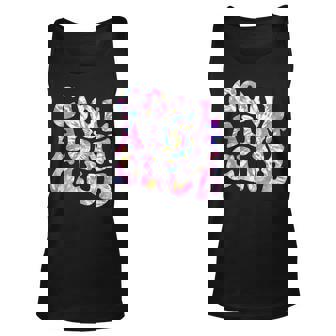 Cool Aunt Club Funny Smile Tie Dye Cool Aunt Club Aunties Unisex Tank Top - Thegiftio