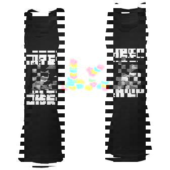 Cool Master Builder Funny Building Blocks Gift Gift Graphic Design Printed Casual Daily Basic V2 Unisex Tank Top - Thegiftio