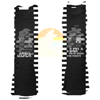 Cool Vintage Dadzilla Father Of Monsters Graphic Design Printed Casual Daily Basic Unisex Tank Top - Thegiftio