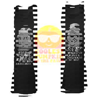 Coolest Pumpkin In The Patch Funny Halloween Costume 2022 Men Women Tank Top Graphic Print Unisex - Thegiftio UK