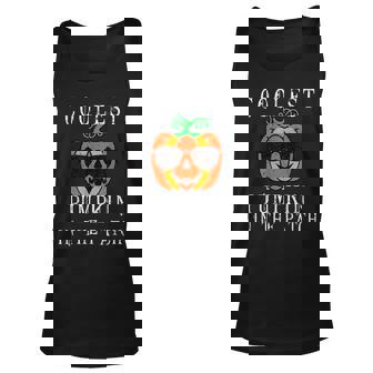 Coolest Pumpkin In The Patch Gifts Scary Vintage Halloween Men Women Tank Top Graphic Print Unisex - Thegiftio UK
