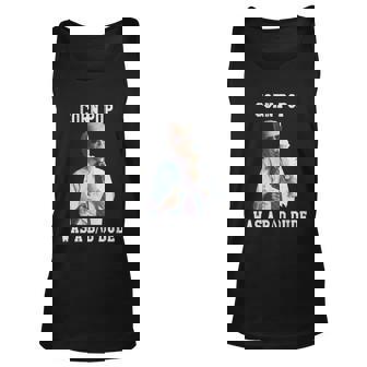Corn Pop Was A Bad Dude Joe Biden Funny Political Meme Graphic Design Printed Casual Daily Basic Unisex Tank Top - Thegiftio UK