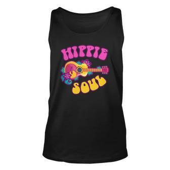 Costume Hippie Soul Funny Halloween Retro Party Women Men Unisex Tank Top | Mazezy