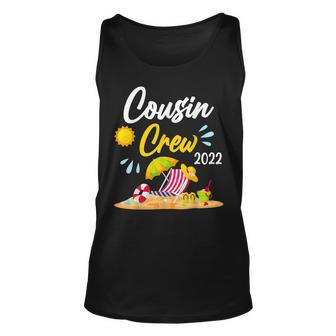 Cousin Crew 2022 Summer Vacation Beach Matching Family V3 Unisex Tank Top - Seseable