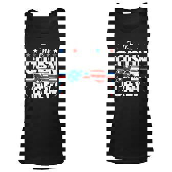 Cousin Crew 4Th Of July Patriotic American Family Matching Men Women Tank Top Graphic Print Unisex - Thegiftio