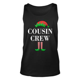 Cousin Crew Elf Family Matching Christmas Tshirt Unisex Tank Top - Monsterry AU