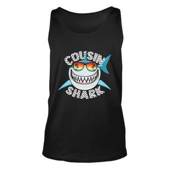 Cousin Shark Sea Animal Underwater Shark Lover Unisex Tank Top - Monsterry DE
