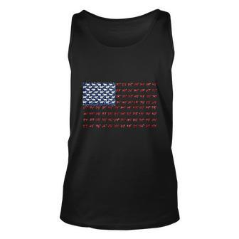 Cow American Flag Us 4Th Of July Farm Unisex Tank Top - Monsterry AU