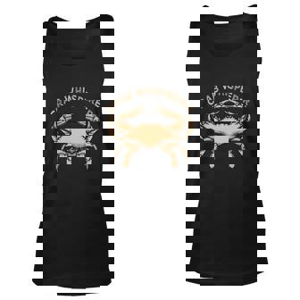 Crab Whisperer Vintage Crabbing Hunting Fishing Crabs Graphic Design Printed Casual Daily Basic Unisex Tank Top - Thegiftio