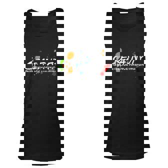 Creativity Is Intelligence Having Fun Graphic Design Printed Casual Daily Basic Unisex Tank Top - Thegiftio