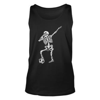 Cute Dabbing Skeleton Soccer Halloween Costumes Boys Kid Men Men Women Tank Top Graphic Print Unisex - Thegiftio UK