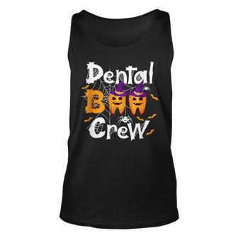 Cute Dental Boo Crew Pumpkin Dentist Halloween Costume Men Women Tank Top Graphic Print Unisex - Thegiftio UK