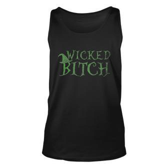 Cute Halloween Funny Halloween Day Wicked Bitch Graphic Design Printed Casual Daily Basic Unisex Tank Top - Thegiftio UK