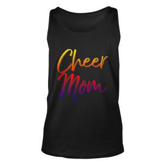 Cute Matching Family Cheerleader Mother Gift Cheer Mom Great Gift Unisex Tank Top - Monsterry