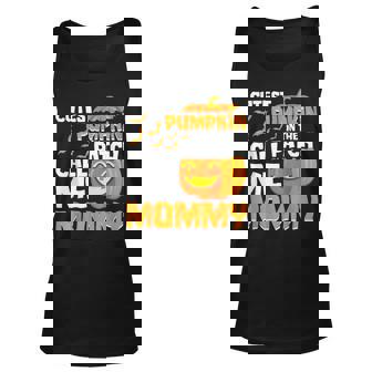 Cutest Pumpkin In The Patch Call Me Mommy Halloween V2 Men Women Tank Top Graphic Print Unisex - Thegiftio UK