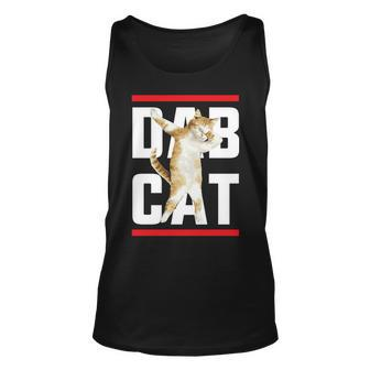 Dab Cat Dabbing Tshirt Unisex Tank Top - Monsterry