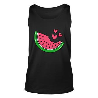Dabbing Watermelon Kawaii Dab Summer Fruit Melon Lover Unisex Tank Top - Monsterry DE