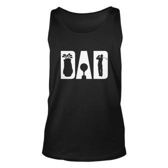 Dad Golf ⛳ Tshirt Unisex Tank Top - Monsterry