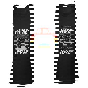 Dad Mode Unlocked Gamer Player Father Mother Family Love Unisex Tank Top - Thegiftio UK