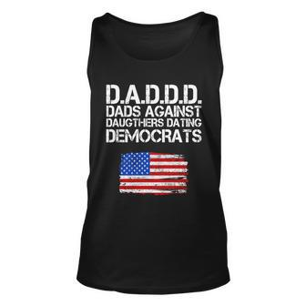 Daddd Dads Against Daughters Dating Democrats Tshirt Unisex Tank Top - Monsterry DE