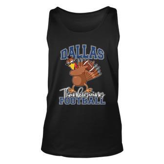 Dallas Thanksgiving Football Fan Unisex Tank Top - Thegiftio UK